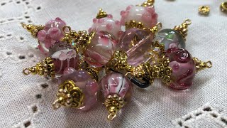 How To Wire Wrap Small Faceted Stones Into Simple Dangle Earrings [upl. by Childs]