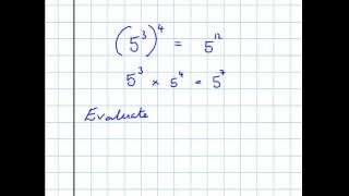 Advanced laws of indices [upl. by Ahsie]