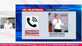 Explica Alejandro Arcos ruta para transición en Chilpancingo [upl. by Lamonica]