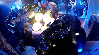 IRON MAIDEN Writing On The Wall ROD SOVILLA Drum Cam [upl. by Nalda198]