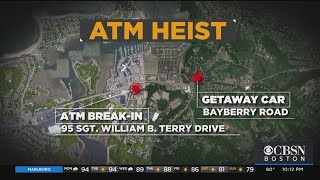 Hingham Police Investigate ATM Heist [upl. by Ellita]