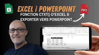 Comment Utiliser La Fonction CTXT dExcel Et Export Vers PowerPoint [upl. by Woodman]