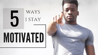 5 ways I stay motivated  workout motivation [upl. by Hynes599]