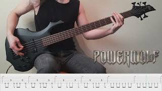 Demons Are A Girls Best Friend  Powerwolf Bass Cover amp tab [upl. by Asia802]