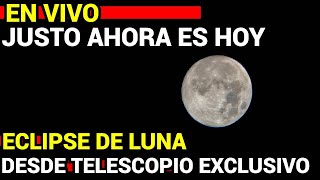 ECLIPSE DE LUNA TOTAL EN VIVO HOY INFOWO EXCLUSIVO TRANSMISION EN DIRECTO JUSTO AHORA [upl. by Pammi]