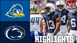 Penn State POWER 💪 Delaware Fightin’ Blue Hens vs Penn State Nittany Lions  Full Game Highlights [upl. by Tloc]