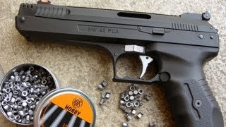 Beeman P3  Weihrauch HW40 Air Pistol [upl. by Hawley590]