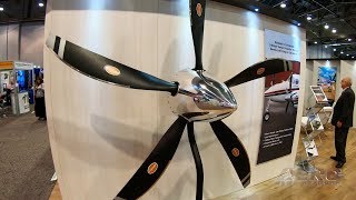 AeroTV Aviation’s Prop Masters  Hartzells New Composite Props for the King Air [upl. by Ahsina]