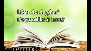 Learning English to NorskNorwegian Lærer norsk til engelsk01 [upl. by Rogerson188]