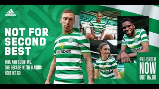 adidas x Celtic FC unveil the new home kit Preorder now [upl. by Eddina]