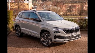 SKODA Karoq SUV 15 TSI 150ps SportLine ACT DSG DE23VCU [upl. by Engleman]