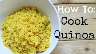 How To Cook Perfect Quinoa  Healthy Tip Tuesday [upl. by Anirdnaxela]