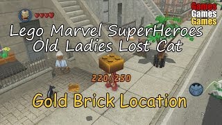 Lego marvel Super Heroes Old ladies Missing Cat Location [upl. by Philipines]