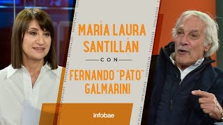 Fernando Galmarini con María Laura Santillán quotCon Moria la pasamos recontra fenómenoquot [upl. by Bernadene]