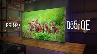 The Only Proper Prism Q55QE Review  Best Budget 4K Android TV [upl. by Genesa]