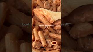 30 Minute amp One Pot Vodka Pasta🍝 Recipe on emmasplatecom pasta food pastarecipe pastadish [upl. by Eugilegna]