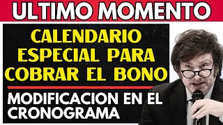 ULTIMO MOMENTO CAMBIOS EN LAS FECHAS DE PAGO del BONO 55000 ENERO Jubilados y Pensionados ANSES [upl. by Magdala]