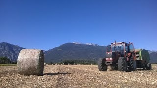 Fiatagri  imballatura canne mais gopro [upl. by Oskar]