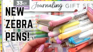 Costco Journaling Gift Set 33 Markers Brush Pens Mildliners Journal Washi Tape [upl. by Amrita797]