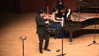 IStravinsky Tango for Violin and Piano  정진희Jinhee Joung 진영선Youngsun Jin [upl. by Eceertal]