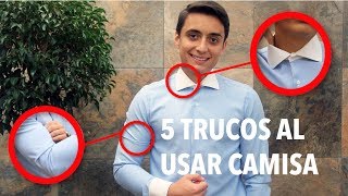 5 secretos para LUCIR PERFECTO usando camisa  Humberto Gutiérrez [upl. by Alahcim]