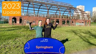 2023 UPDATE Springburn parkrun Glasgow [upl. by Nonac]