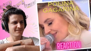 Polina Gagarina Kukushka Live Concert Reaction  a sharp voice [upl. by Leahcimnaes]