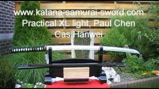 Practical XL light Paul Chen wwwkatanasamuraiswordcom Cas Hanwei [upl. by Ricard]