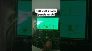 350 watt 7 solar panels result with 25 kilowatt inverter maxpower hybrid solar system [upl. by Ful787]