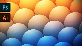 How to Create a Gradient Pattern Background  Photoshop Tutorial [upl. by Lemmuela]