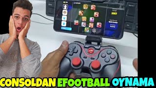 OYUN KONSOLU İLE EFOOTBALL 2024 MOBİLE OYNAMA  NASIL OYNANIR  DETAYLI BİLGİ  KACIRMAYIN [upl. by Lazarus]