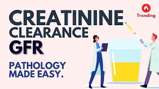 Creatinine Clearance in under 5 mins l GFR l Pathology Made Easy [upl. by Fagan]