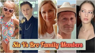 Sis Vs Bro Family Members Real Name And Real Ages 2024 [upl. by Remmer]