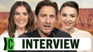 Horizon Luke Wilson Ella Hunt and Isabelle Fuhrman Interview [upl. by Lacim]