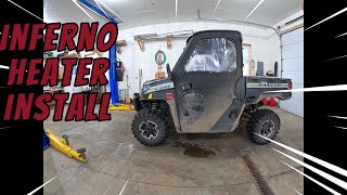 Polaris Ranger Inferno Heater StepbyStep Install [upl. by Gere563]