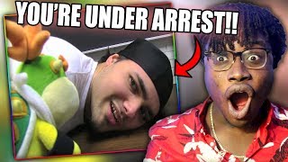 BOWSER JR BECOMES A COP  SML Movie Bowser Juniors Summer School 2 Reaction [upl. by Alurd641]