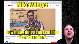 EP240 Re Mike Winger on Open Theism [upl. by Eened]