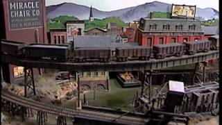 Earl Smallshaws quotMiddletown and Mystic Minesquot Superb Model Railroad [upl. by Irelav]