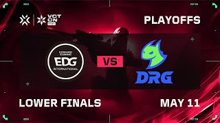 EDG vs DRG  Lower Bracket Finals  VCT CN Stage 1 [upl. by Bing]