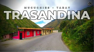 🇻🇪 ¡DE MUCUCHIES PA´TABAY Ruta Trasandina en MERIDA VENEZUELA  Driving 4K [upl. by Annemarie]