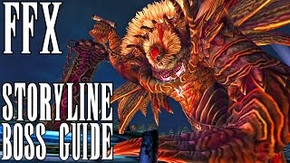 Final Fantasy X  Storyline Boss Guide  AI Tips amp Tricks [upl. by Teleya]