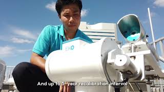 EKO Video Expo MS57 Pyrheliometer [upl. by Ramses]