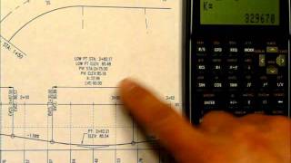 Easycogo HP 35s Vertical Curve Demo [upl. by Aniahs]