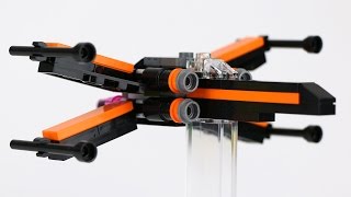 LEGO Star Wars Poes XWing Fighter 30278 Polybag Review [upl. by Setsero]