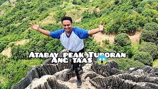 Atabay peak  Tuboran peak adventure  Awkward vlog [upl. by Enineg]