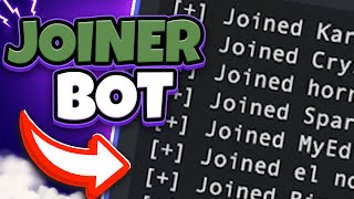 FREE BOT Joins Users To ANY SERVER How to use it [upl. by Ozen45]