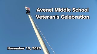 Avenel MS Veterans Day Celebration 2023 [upl. by Dlaniger936]