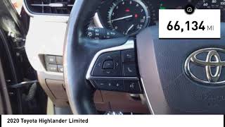 2020 Toyota Highlander Orange CA U42684 [upl. by Sherm829]