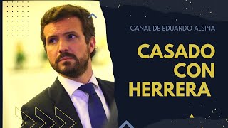 Pablo Casado entrevistado por Carlos Herrera sobre acusaciones de Isabel Díaz Ayuso [upl. by Anelrahc]