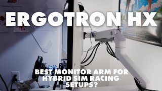 Ergotron HX Monitor Arm Unbxoing and Review 2022 [upl. by Bordie]